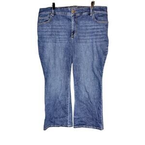 Gloria Vanderbilt Shape Effect Plus sz 20W Tummy Sculpt Ankle Boot Jean